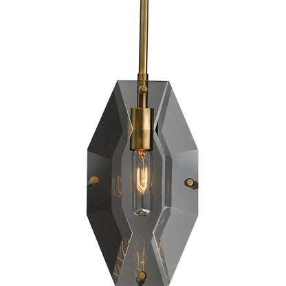Lamp Luxurious crystal American geometric light modern