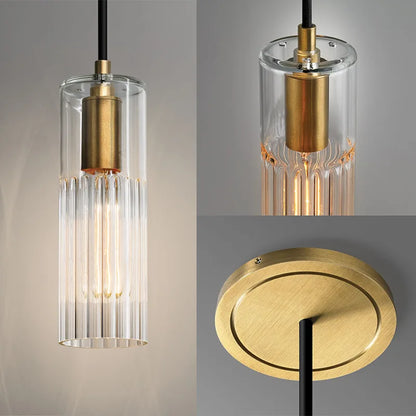 Lamp Luxurious crystal American geometric light modern