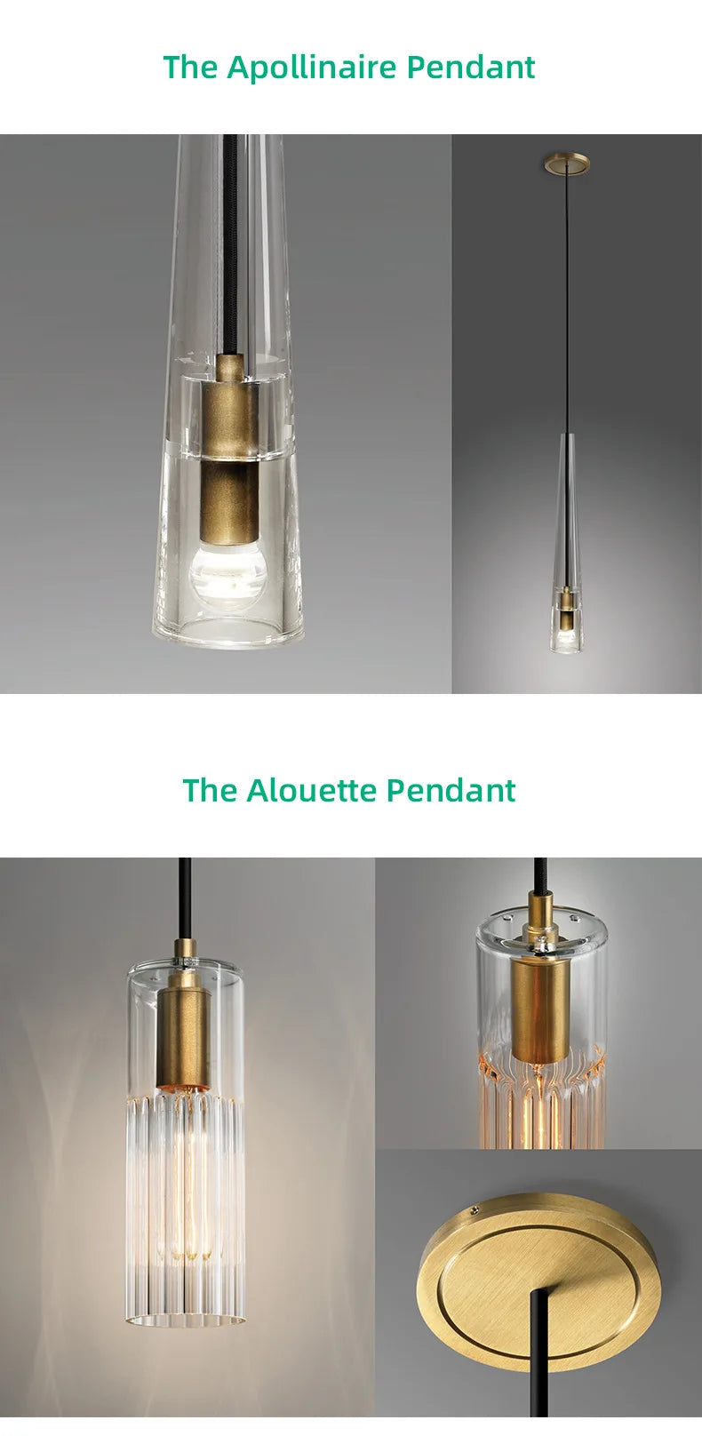 Lamp Luxurious crystal American geometric light modern