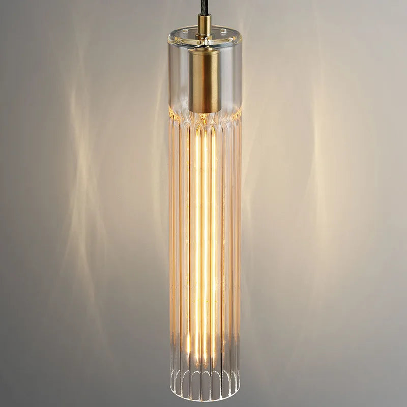 Lamp Luxurious crystal American geometric light modern