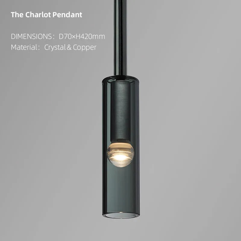 Lamp Luxurious crystal American geometric light modern