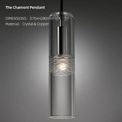 Lamp Luxurious crystal American geometric light modern