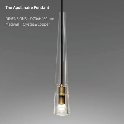 Lamp Luxurious crystal American geometric light modern
