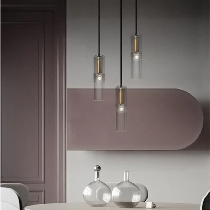 Lamp Luxurious crystal American geometric light modern